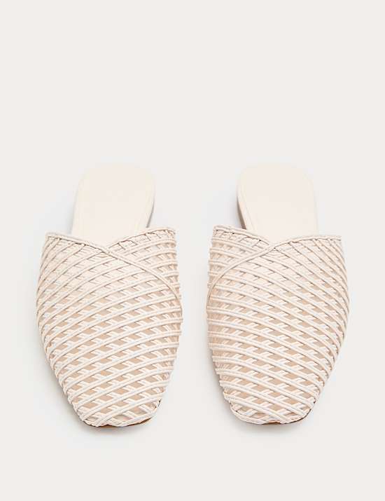 Slip On Flat Mules