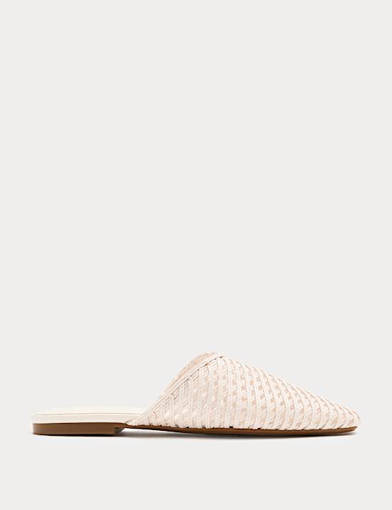 Slip On Flat Mules