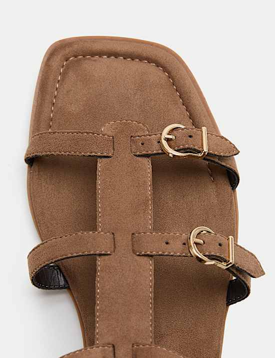 Strappy Flat Gladiator Sandals