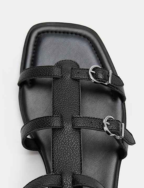 Strappy Flat Gladiator Sandals