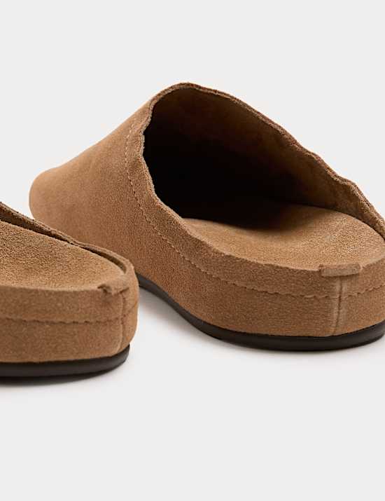 Suede Clog