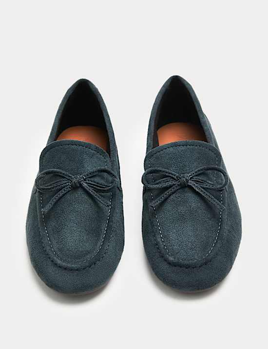 Bow Flat Loafer Pumps