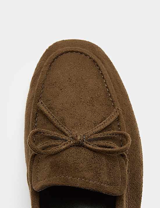 Bow Flat Loafer Pumps