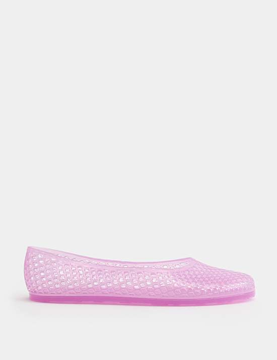 Jelly Flat Ballet Pumps
