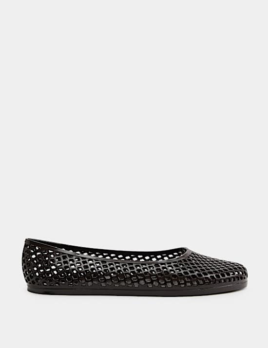 Jelly Flat Ballet Pumps