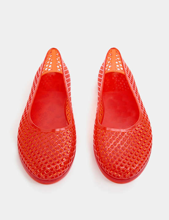 Jelly Flat Ballet Pumps
