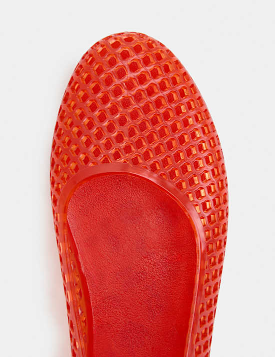 Jelly Flat Ballet Pumps