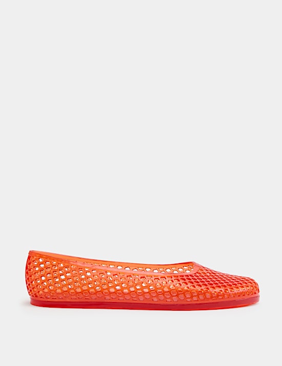 Jelly Flat Ballet Pumps
