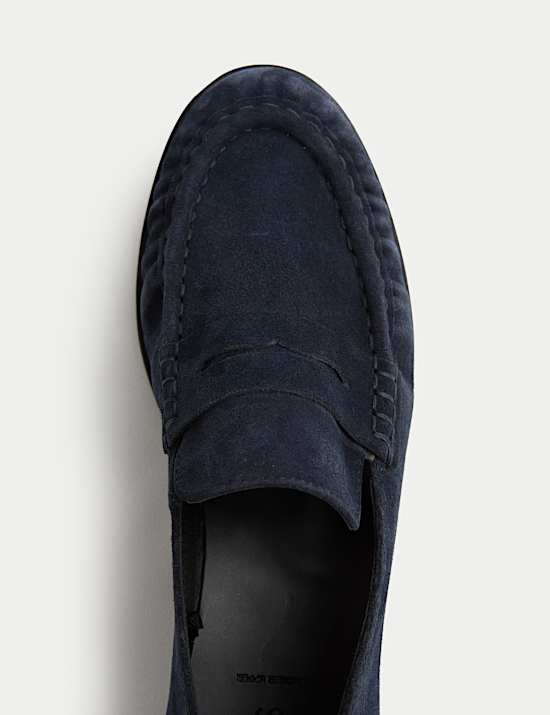 Suede Loafers