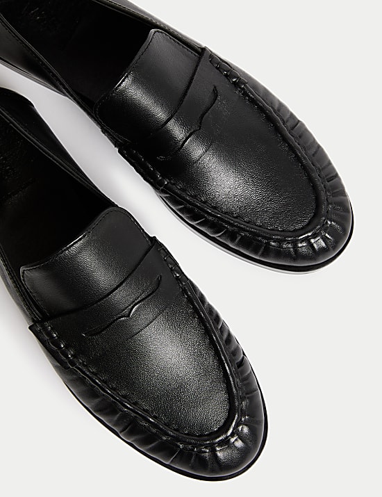 Leather Loafers