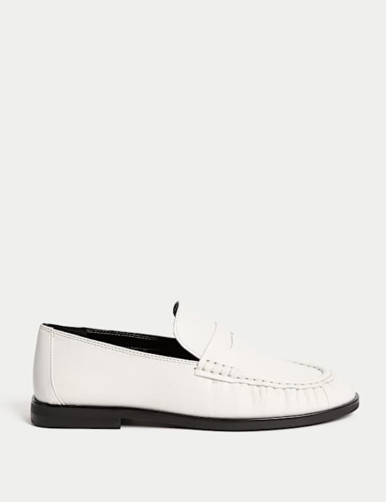 Mocassins en cuir