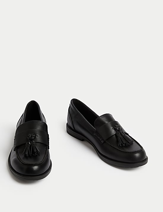 Mocasines con plataforma plana sin cordones