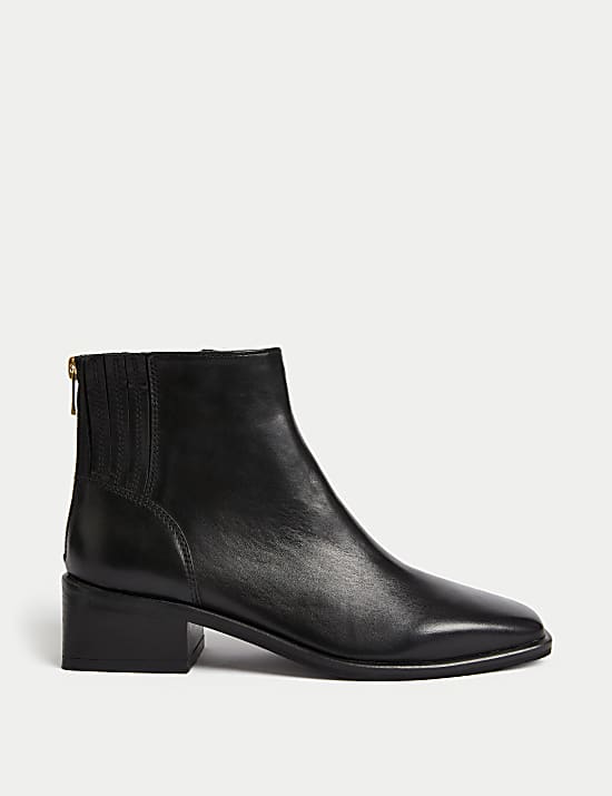 Black patent boots marks spencer sale