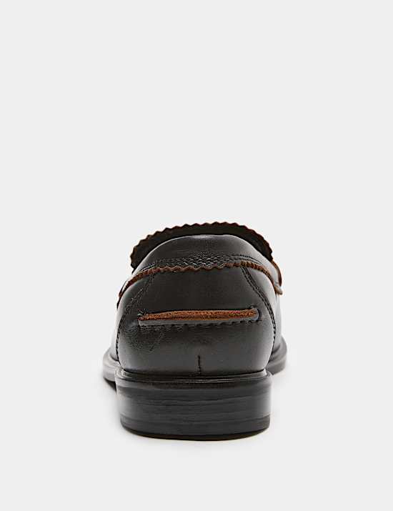 Leather Penny Loafers