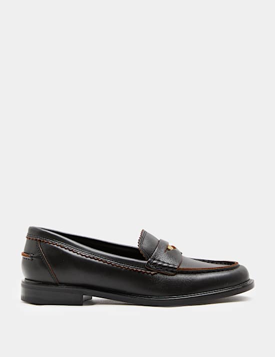 Leather Penny Loafers