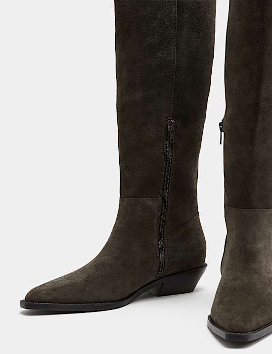 Knee-high boots