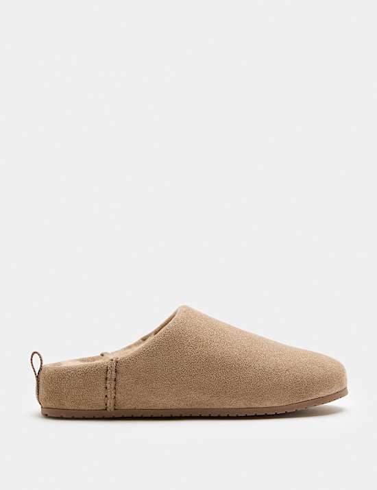 Pantoufles mules avec patte arri&egrave;re