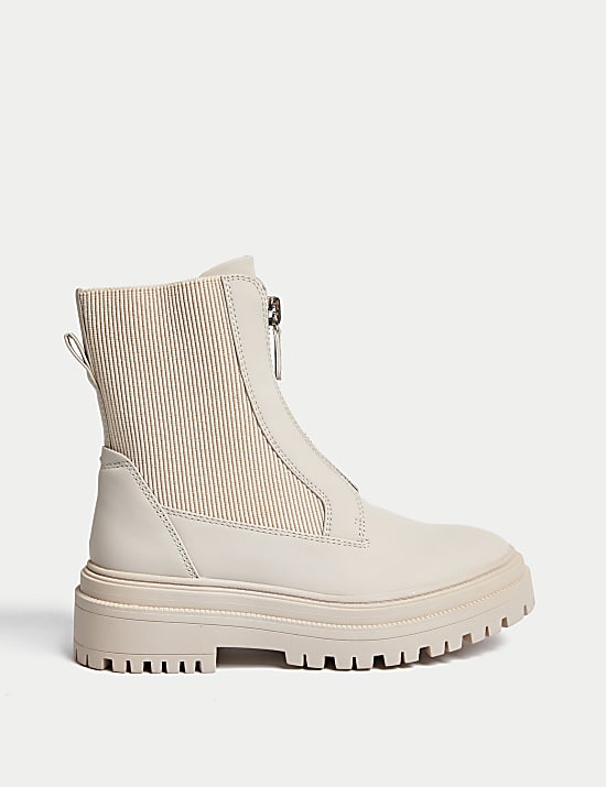 Flatform chelsea ankle boots sales