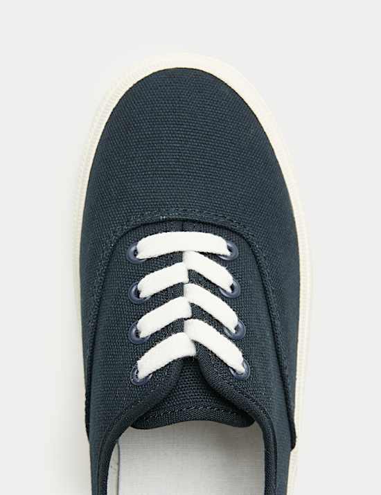 Canvas Plimsoll Trainers