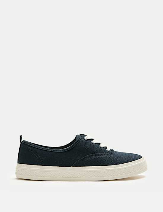 Canvas Plimsoll Trainers
