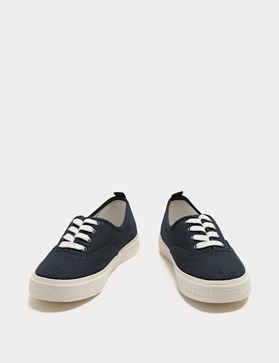 Canvas Plimsoll Trainers