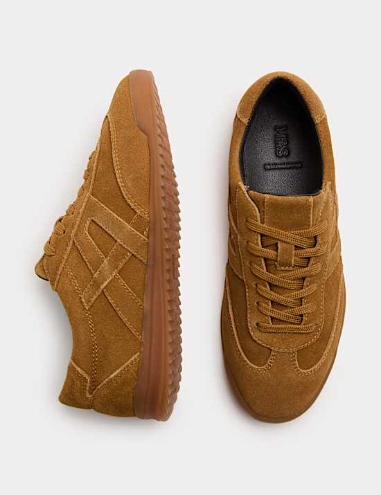 Suede Side Detail Trainers