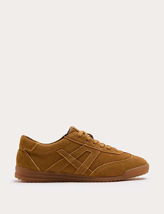 Suede Side Detail Trainers