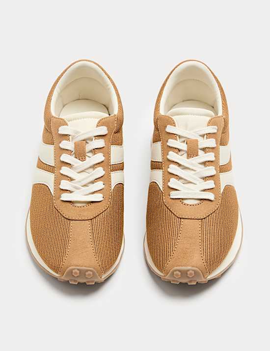 Side Stripe Retro Trainers