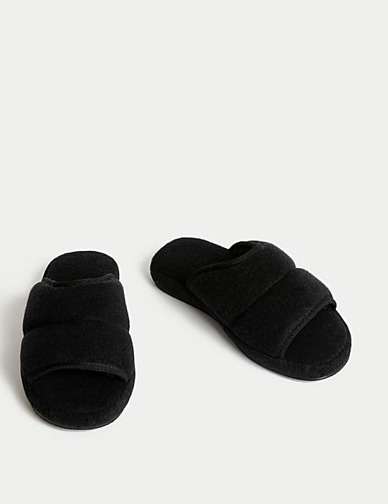 Open Toe Slider Slippers