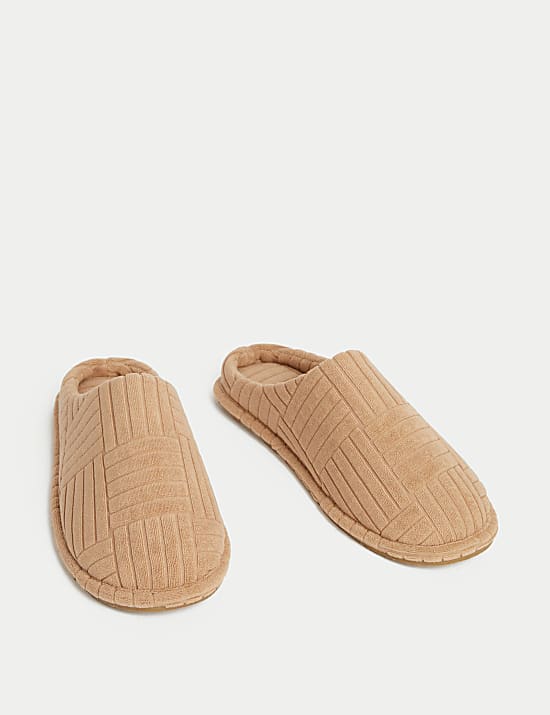 Round Toe Mule Slippers
