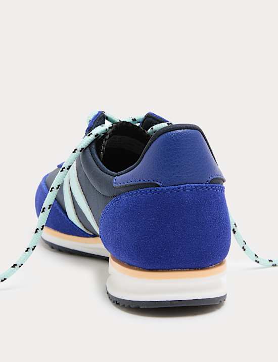Suede Side Detail Trainers