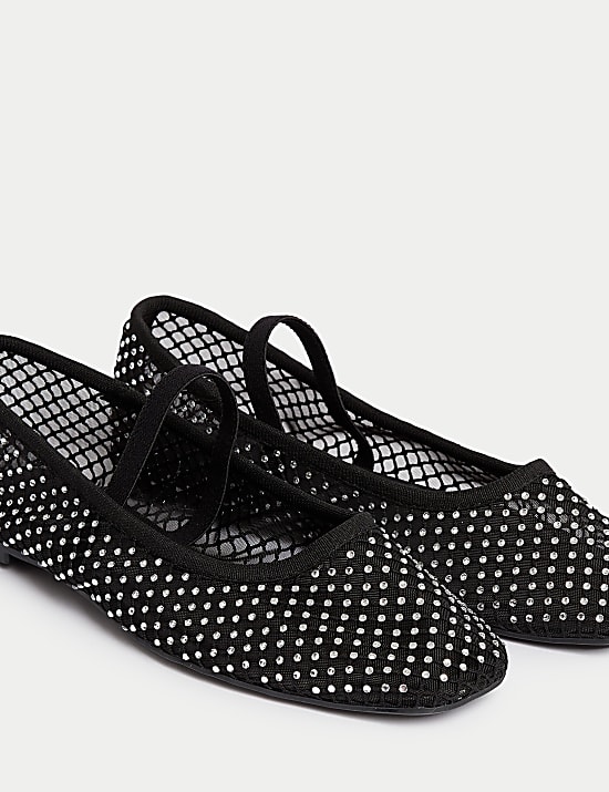 Sparkle Flat Ballet Pumps