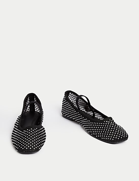 Sparkle Flat Ballet Pumps