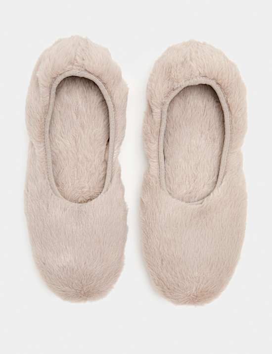Round Toe Ballerina Slippers