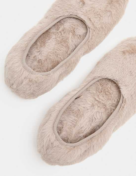 Round Toe Ballerina Slippers
