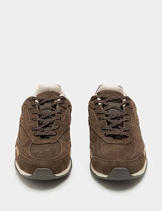 Suede Side Detail Trainers