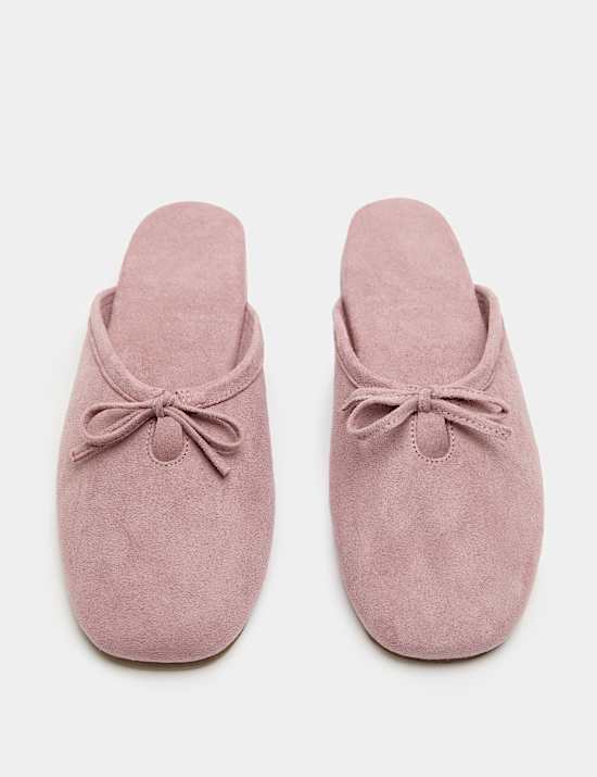 Bow Mule Slippers