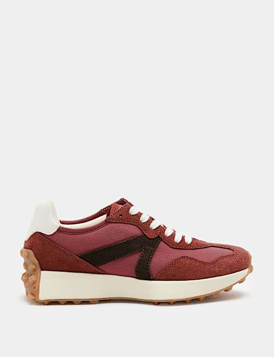 Suede Side Detail Trainers
