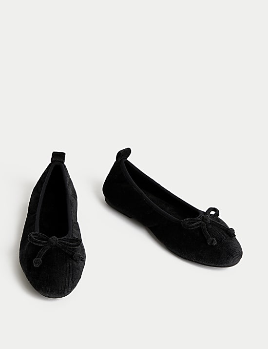 Bow Ballerina Slippers