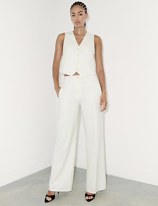 Wool-Blend Waistcoat