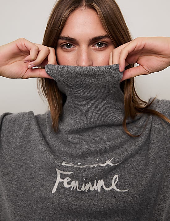 סוודר קשמיר טהור Divine Feminine