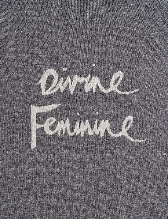 סוודר קשמיר טהור Divine Feminine