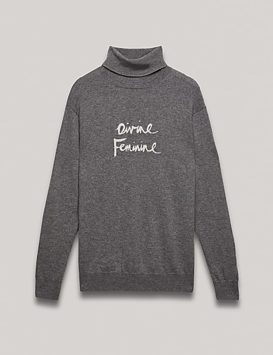 סוודר קשמיר טהור Divine Feminine