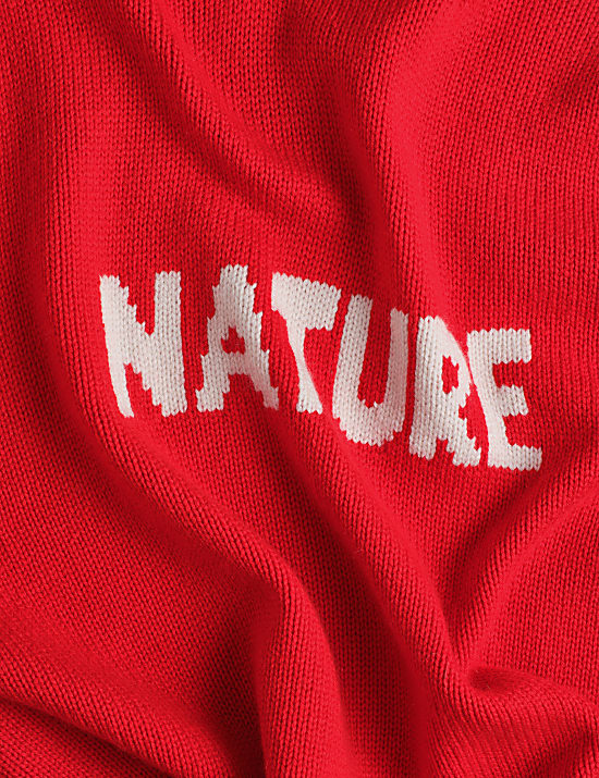 Pull naturel extra-large en laine m&eacute;rinos avec cachemire