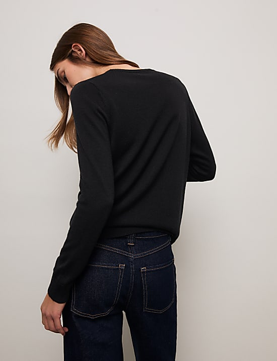Pure Merino Wool Blue Sky Jumper