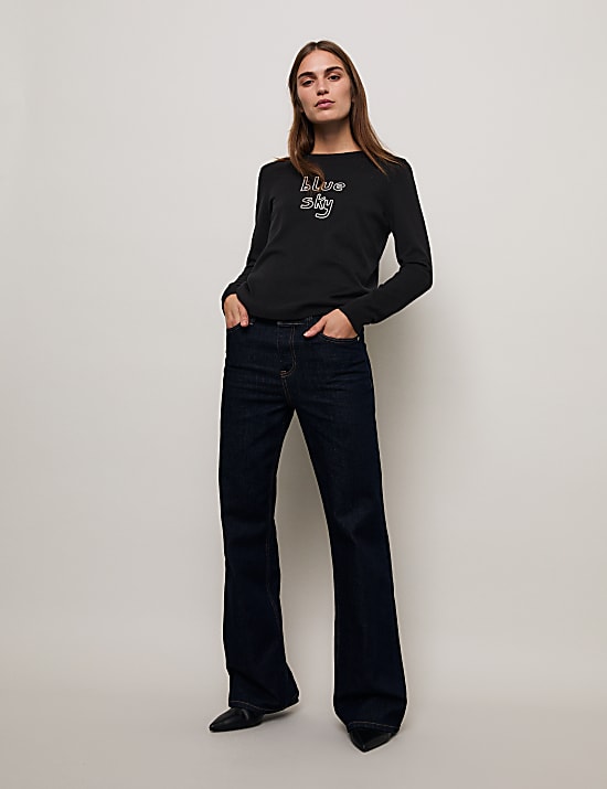 Pure Merino Wool Blue Sky Jumper