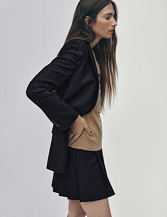 Short black skirts from marks and spencers top