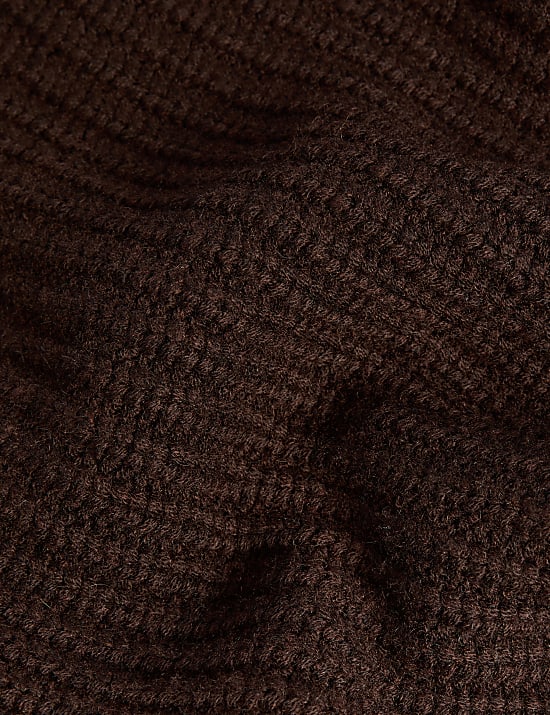 Merino Wool-Rich Oversized Jumper With Cashmere