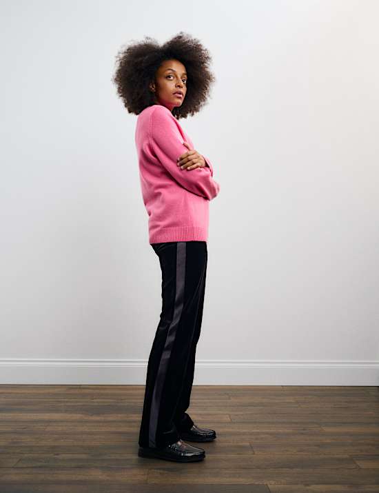 Merino Wool Rich 'Wham Bam' Relaxed Jumper