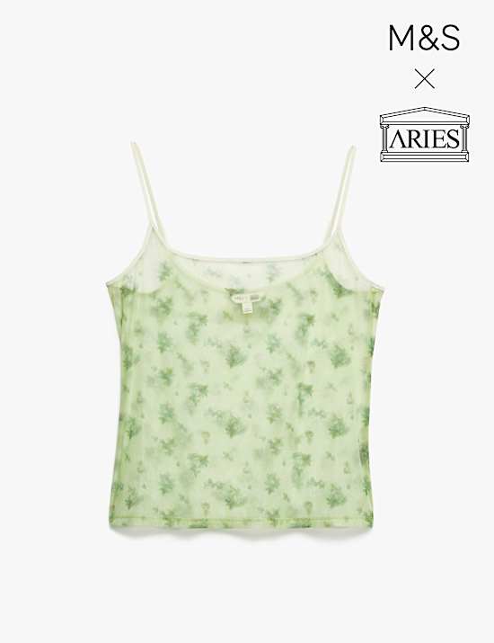 Sheer Floral Camisole